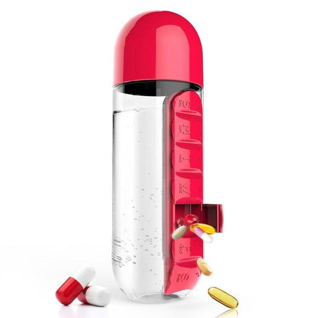Pill Water Bottle