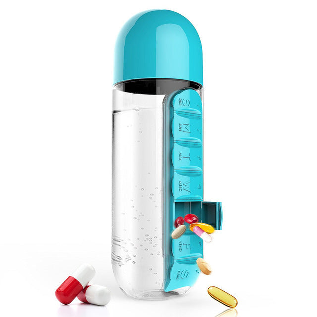 Pill Water Bottle