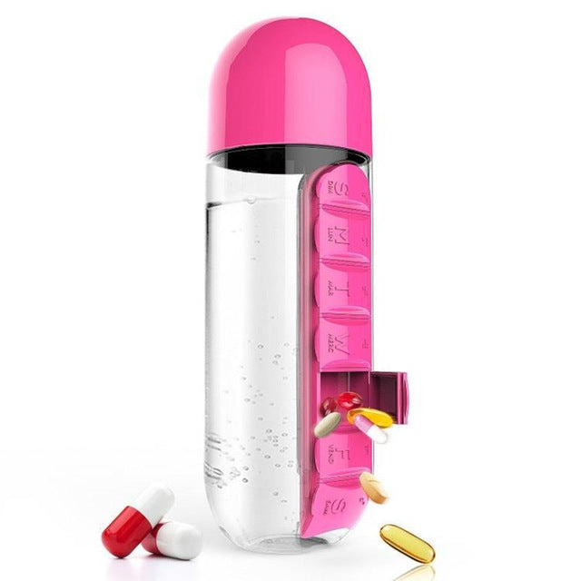 Pill Water Bottle