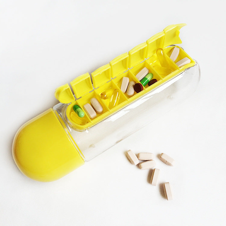 Pill Water Bottle