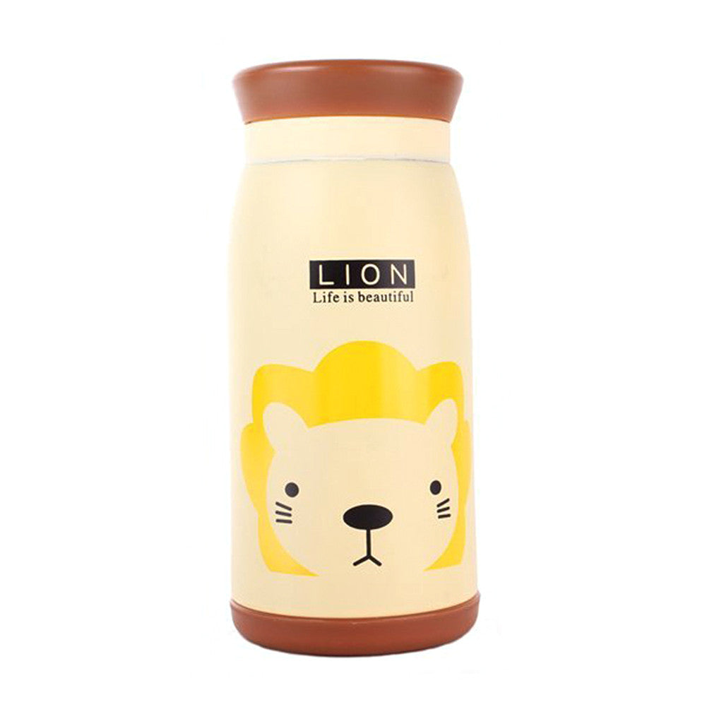 Thermos with Animal Cartoons